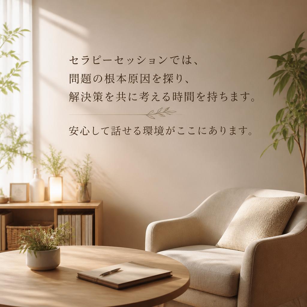心の健康を促進するセラピーセッション