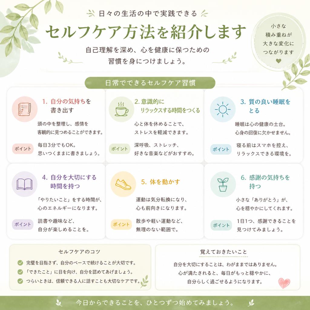 4. セルフケアの重要性